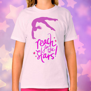 Reach for the Stars Gymnastique Tumbling T-Shirt