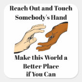 Reach Out Sticker (Voorkant)