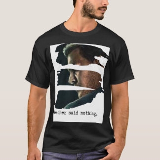 Reacher zei niets - verscheurd profiel t-shirt