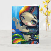 Reaching for Sunset Wenskaart Kaart (Gele Bloem)