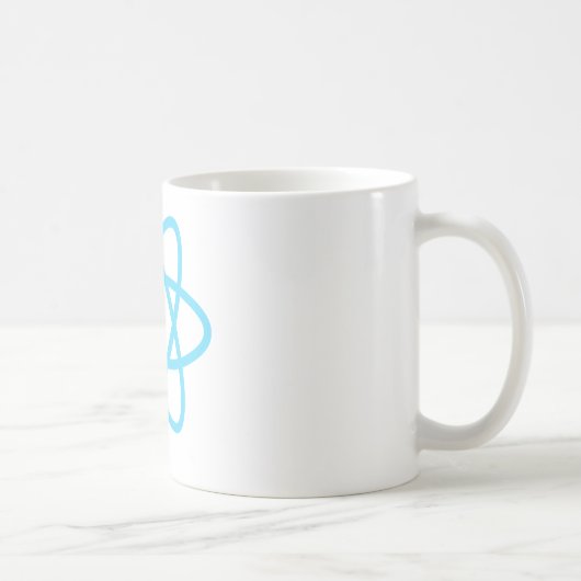 React js stickers, Mokken, T-shirts en nog veel me Koffiemok (Rechts)