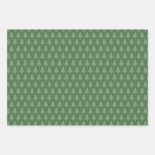 Reactie op kerstpapier met omlooppapier — Reeks 3 Inpakpapier Vel (Voorkant 3)