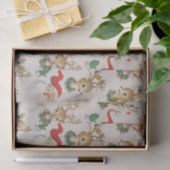 reactiepapier voor het ontwerp van de kerstman tissuepapier (Geschenk)