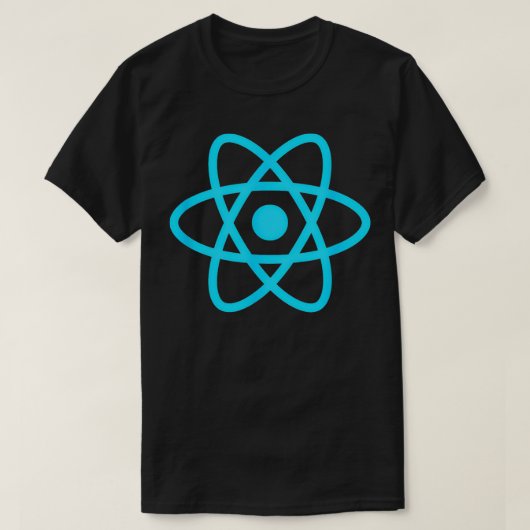 ReactJS JavaScript Programmer T-shirt (Design voorkant)