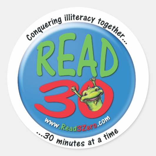 Read3Zero Sticker (Voorkant)