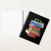 Read Banned Books Librarian Bookworm Book Reader Planner (Display)