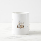 Read Dream Repeat Ceramic Mug - Flaming Book  (Centre)
