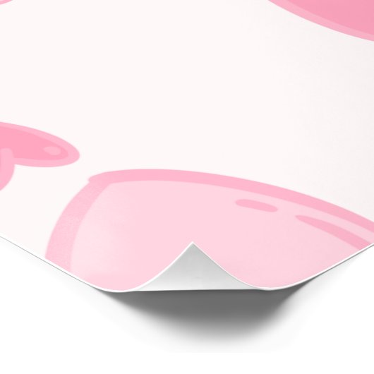 Read • Love • Display – Cat & Book Glossy Poster (Coin)