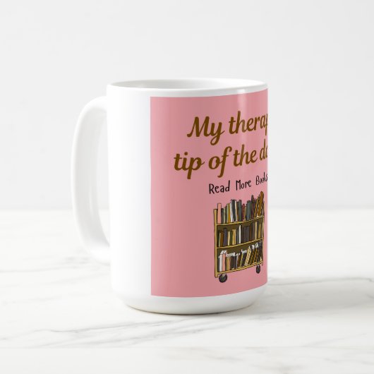 Read More Books –  Book Lover Mug  (Devant gauche)