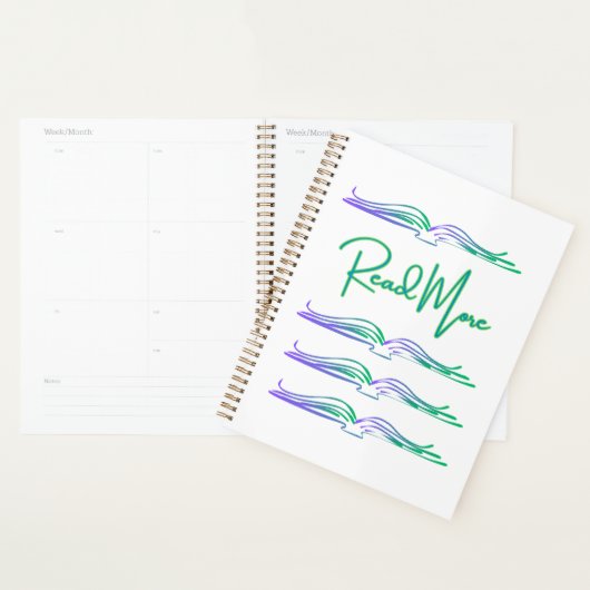 Read More in Green and Blue (Devant avec enveloppe)