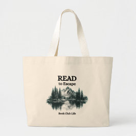 Read to Escape – Book Club LifeTote Bag Grote Tote Bag