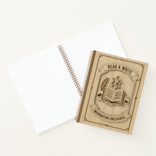 Read & Write Imagination Unleashed Wood Journal (Intérieur)