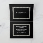 READER Damier Mariage MERCI (Intérieur)