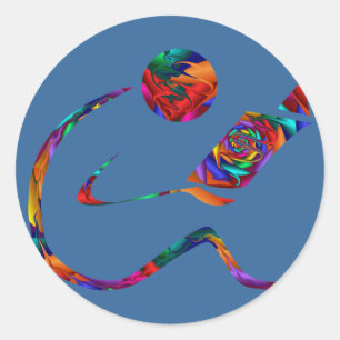 Reader Fantasy Sticker