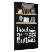 Reader Gift I Read Before My Bedtime Klembord (Rechts)