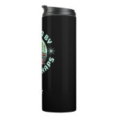 Reader Sloth. Unique Gift for Book Lover Thermosbeker (Geroteerd rechts)