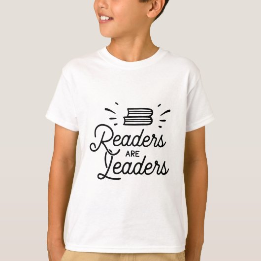 "Readers Are Leaders" – Inspirerend Shirt voor alf (Voorkant)