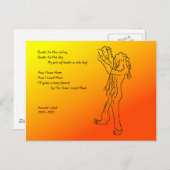 Reader's baard briefkaart (Voorkant / Achterkant)