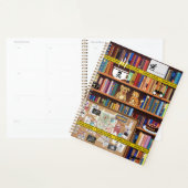 Readers Cozy Mysteries Lovers Library Bookshelf Planner (Display)