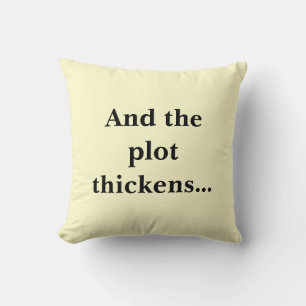 Reader's kussen, en het plot dikkers.. kussen