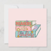 Readers zijn leiders (Voorkant)