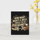 Reading 67 Meme Englieacher Funny 67 Librarian  Kaart (Gele Bloem)