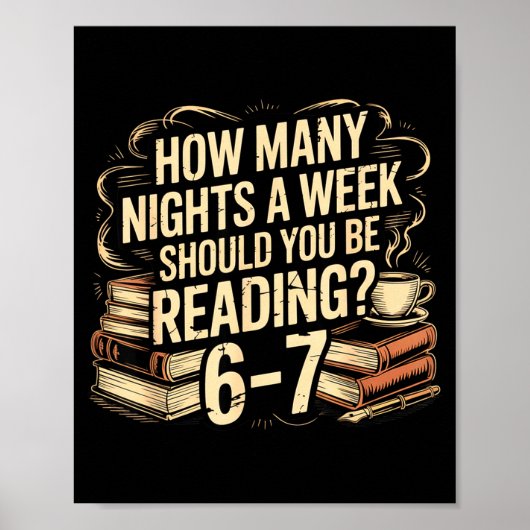 Reading 67 Meme Englieacher Funny 67 Librarian  Poster (Voorkant)