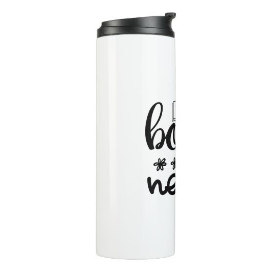 Reading Art Book Nerd Thermosbeker (Gedraaid links)