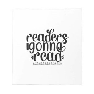 Reading Art Readers Gonna Read Notitieblok