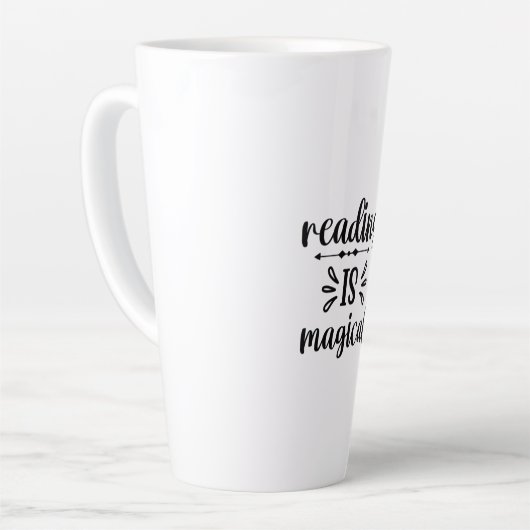 Reading Art Reading Is Magical Latte Mok (Linkerhoek)