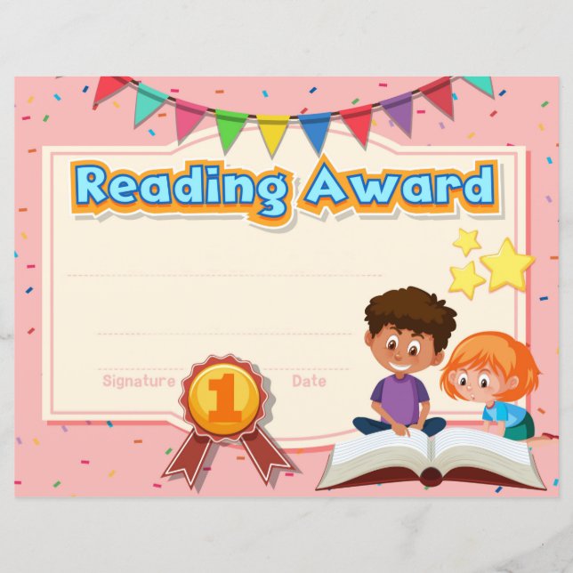 Reading Award (Voorkant)