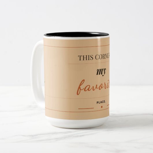 Reading Corner Cozy Drinking Mug (Devant gauche)