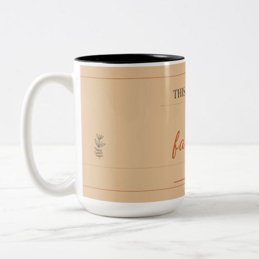 Reading Corner Cozy Drinking Mug  (Gauche)