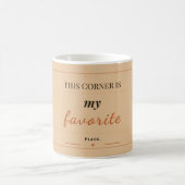 Reading Corner Mug - Cozy Book Lover Mug (Centre)