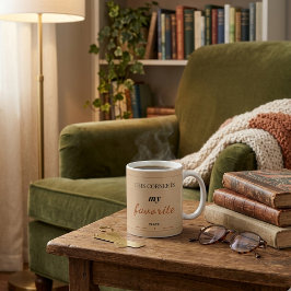 Reading Corner Mug - Cozy Book Lover Mug Koffiemok