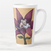 Reading Flower latte mug (Droite)