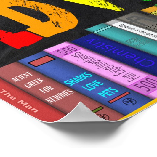 Reading is a Ticket to Adventure Classroom Poster (Coin)