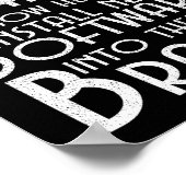Reading Is How Humans Install New Software Brains Poster (Hoek)
