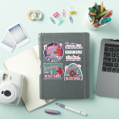 "Reading is My Resistance" sticker collection (Couverture iPad)
