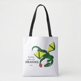 Reading makes Dragons real Draagtas