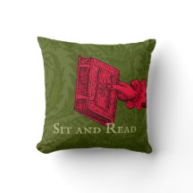Reading Nook, Bookstore, library, Green Cushion