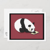 Reading Panda Briefkaart (Voorkant / Achterkant)