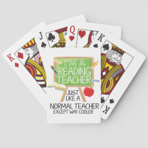 Reading Teacher Pokerkaarten