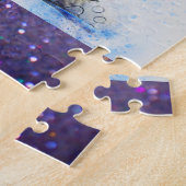 "READING TEDDY" PUZZLE AVEC NOM PERSONNALISÉ. (Côté)