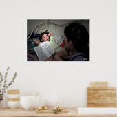 Reading to Abby Poster (Keuken)