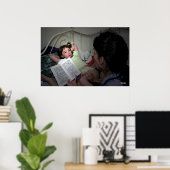 Reading to Abby Poster (Thuiskantoor)