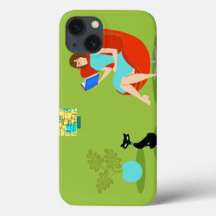 Reading Woman iPad air Case