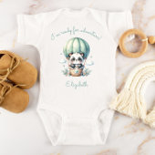 Ready for Adventure Personalized Panda Balloon Romper