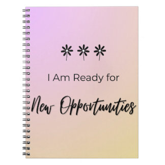 Ready for New Opportunities Notitieboek