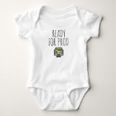 Ready for Prod, Coder, Coding, Coding Baby Gift Romper (Voorkant)